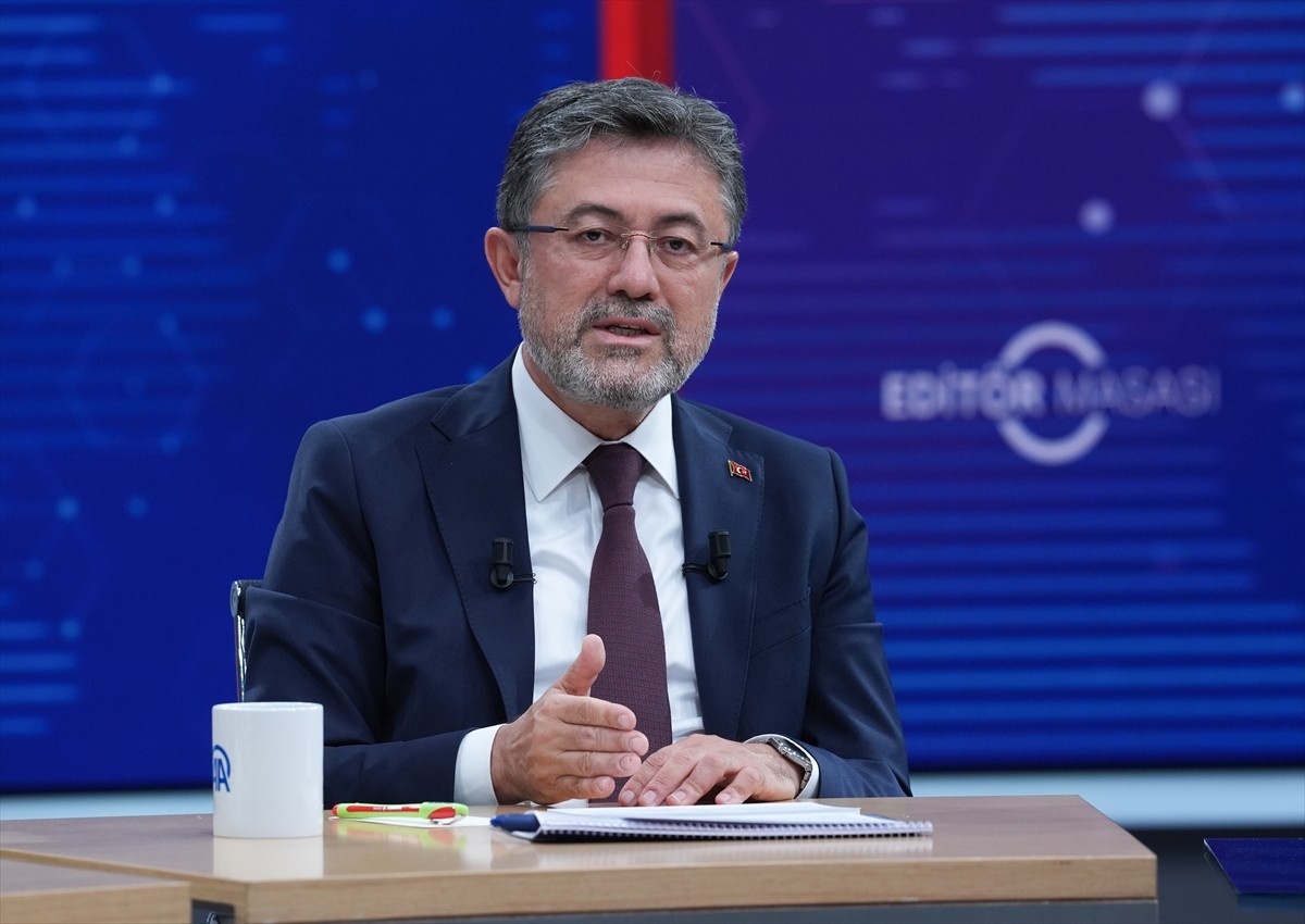 Tarım ve Orman Bakanı İbrahim Yumaklı, Anadolu Ajansı (AA) Editör Masası'na konuk oldu.