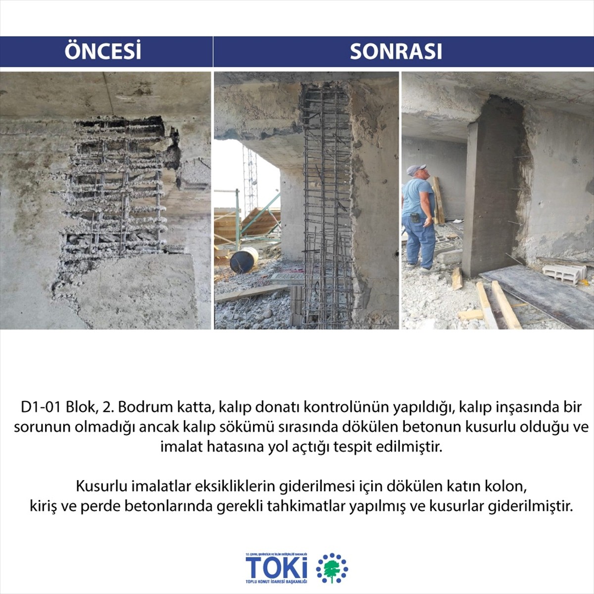 TOKİ, bazı basın yayın organlarında yer alan ve sosyal medya hesaplarından paylaşılan "Hatay TOKİ...