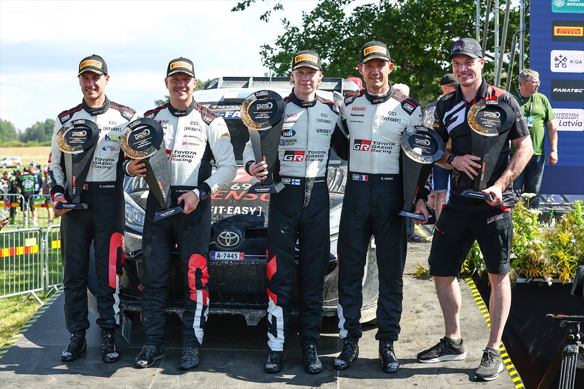 Toyota Gazoo Racing, Dünya Ralli Şampiyonası'na (WRC) ilk kez ev sahipliği yapan Letonya...