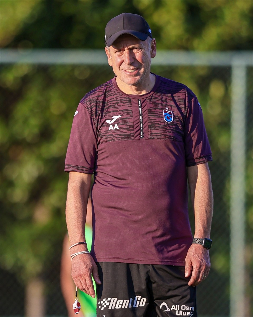 Trabzonspor, UEFA Avrupa Ligi 2. eleme turu rövanşında sahasında Slovakya'nın Ruzomberok takımı...