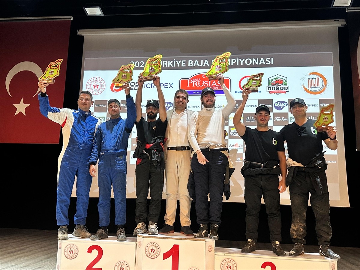 Türkiye Otomobil Sporları Federasyonu (TOSFED) tarafından Düzce'de düzenlenen 2024 Türkiye Baja...