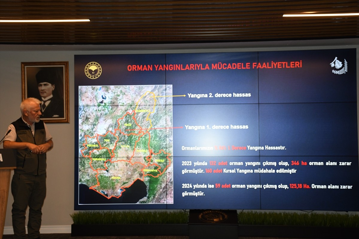 Adana'da, orman yangılarıyla havadan ve karadan etkin bir şekilde mücadele ediliyor. Adana Orman...