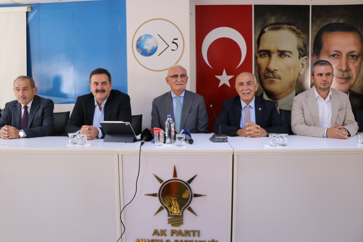 AK Parti Genel Başkan Yardımcısı ve Yerel Yönetimler Başkanı Yusuf Ziya Yılmaz, Amasya'da...