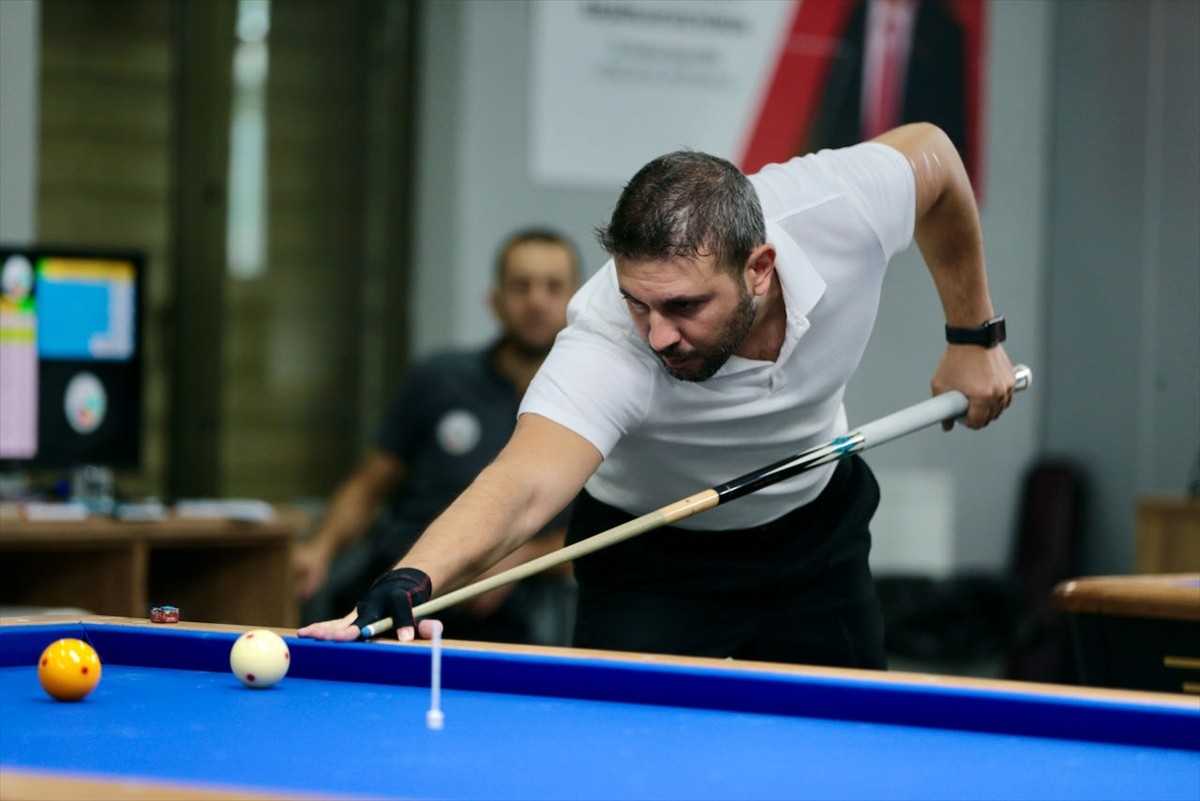 Artistik Bilardo Türkiye Şampiyonası 2. etap mücadelesi, Bolu'da başladı. Karaçayır Spor...