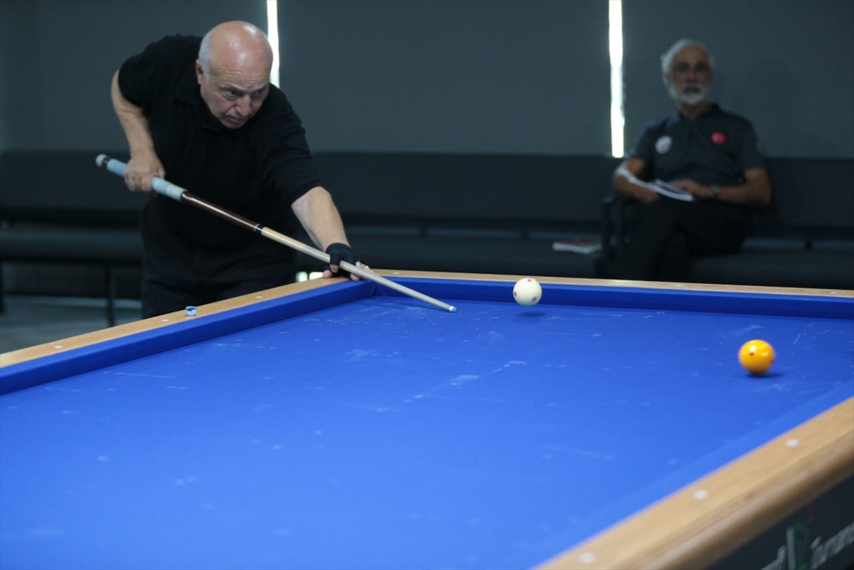 Artistik Bilardo Türkiye Şampiyonası 2. etap mücadelesi, Bolu'da başladı. Karaçayır Spor...