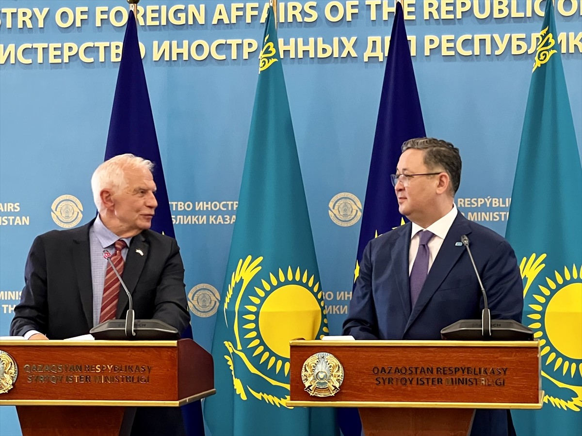 Avrupa Birliği (AB) Dış İlişkiler ve Güvenlik Politikası Yüksek Temsilcisi Josep Borrell...