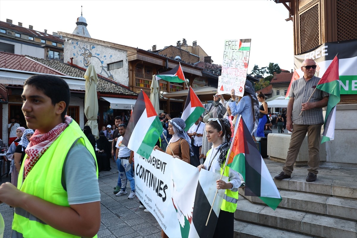 Bosna Hersek'in başkenti Saraybosna'da Hamas Siyasi Büro Başkanı İsmail Heniyye'nin İran'da...
