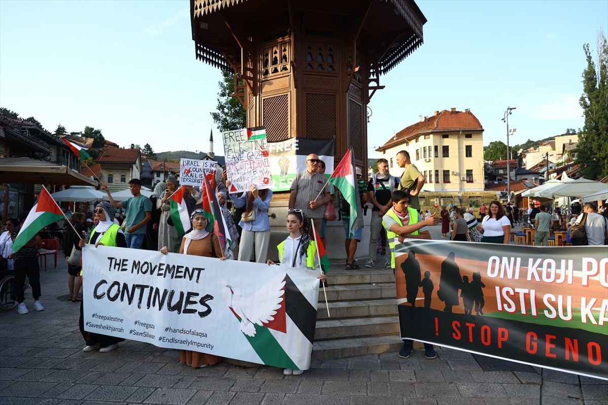 Bosna Hersek'in başkenti Saraybosna'da Hamas Siyasi Büro Başkanı İsmail Heniyye'nin İran'da...