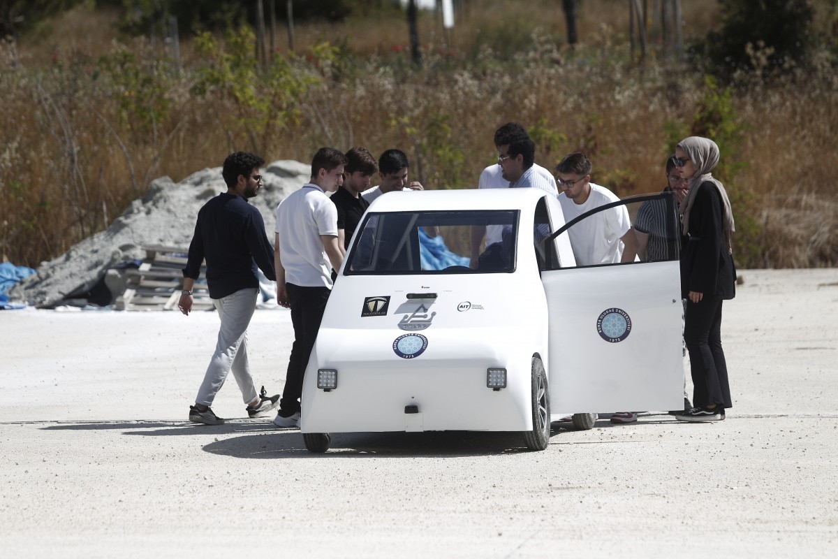 Bursa Uludağ Üniversitesi (BUÜ) Otonom Araç Geliştirme Grubu (OTAGG) tarafından yapılan OTAGG-01...