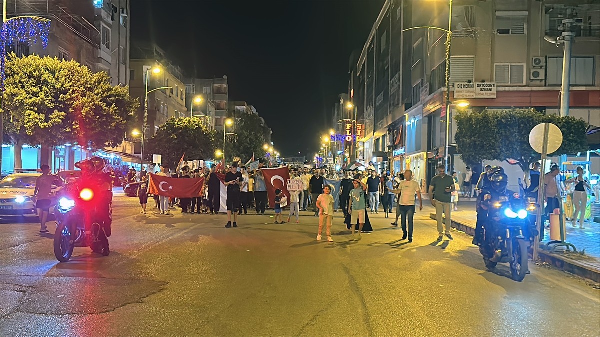 Hatay'ın Dörtyol ilçesinde Hamas Siyasi Büro Başkanı İsmail Heniyye'nin suikaste uğraması ve...