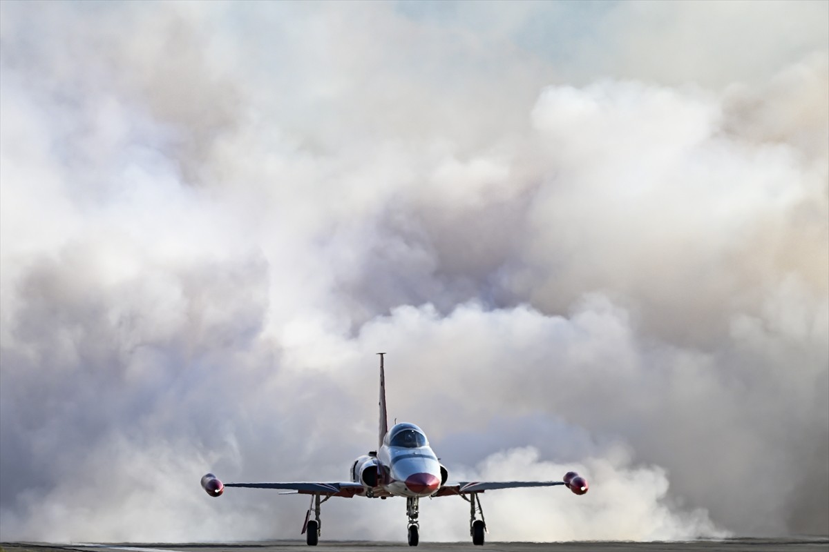 Hava Kuvvetleri Komutanlığı bünyesinde yer alan Türk Yıldızları, 30 Ağustos Zafer Bayramı...