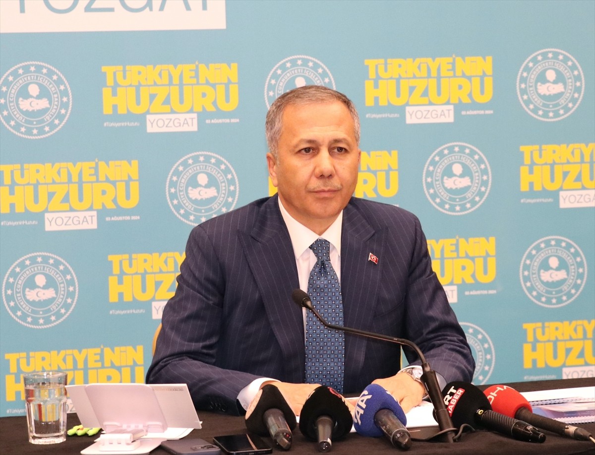 İçişleri Bakanı Ali Yerlikaya Yozgat Cemil Çiçek Personel Eğitim Merkezi'nde basına kapalı...