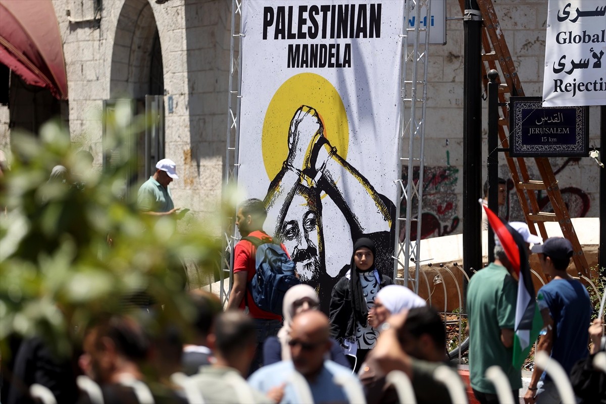 İşgal alındaki Batı Şeria'da "Gazze'ye ve İsrail Hapishanelerindeki Esirlere Destek" gösterileri...