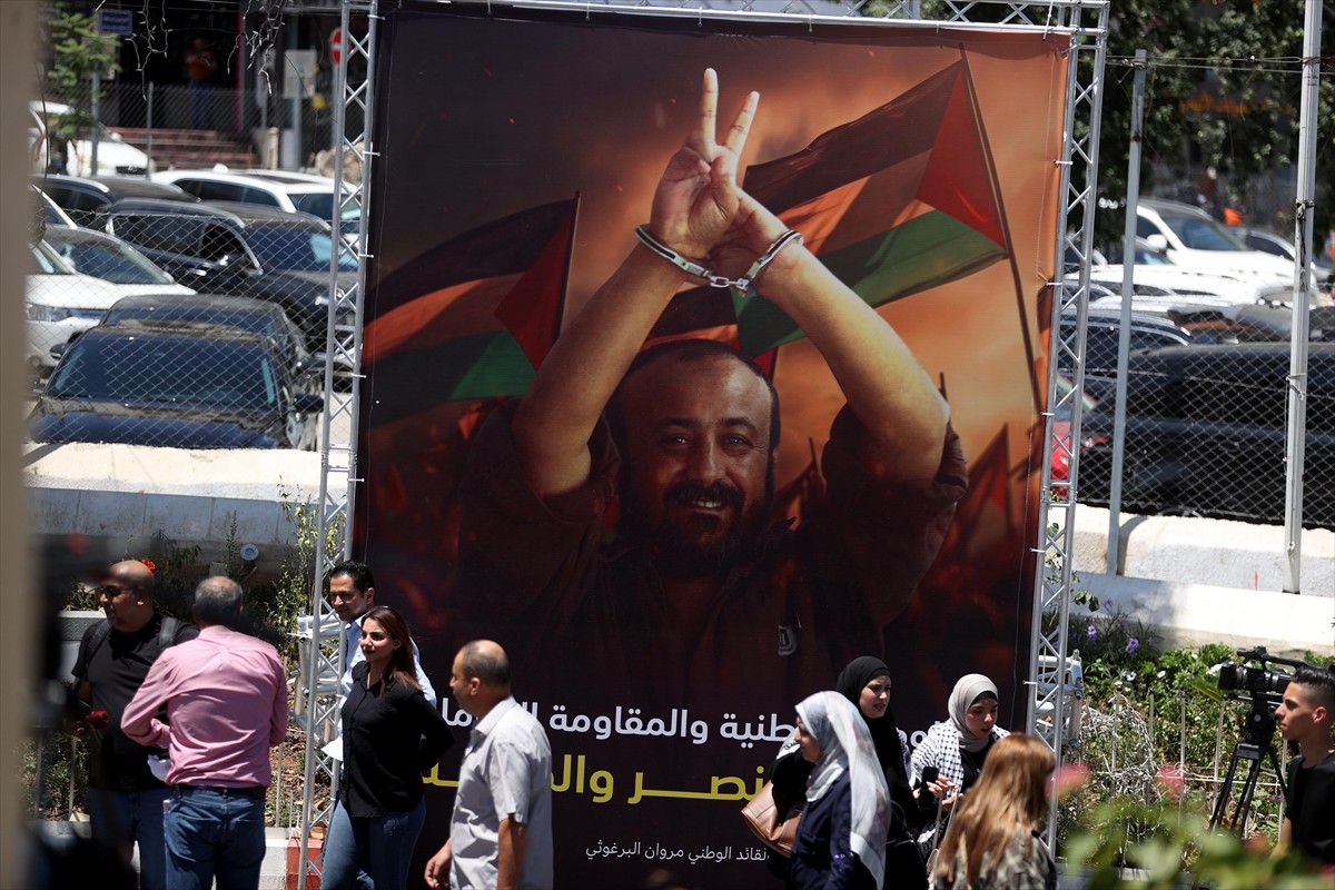 İşgal alındaki Batı Şeria'da "Gazze'ye ve İsrail Hapishanelerindeki Esirlere Destek" gösterileri...