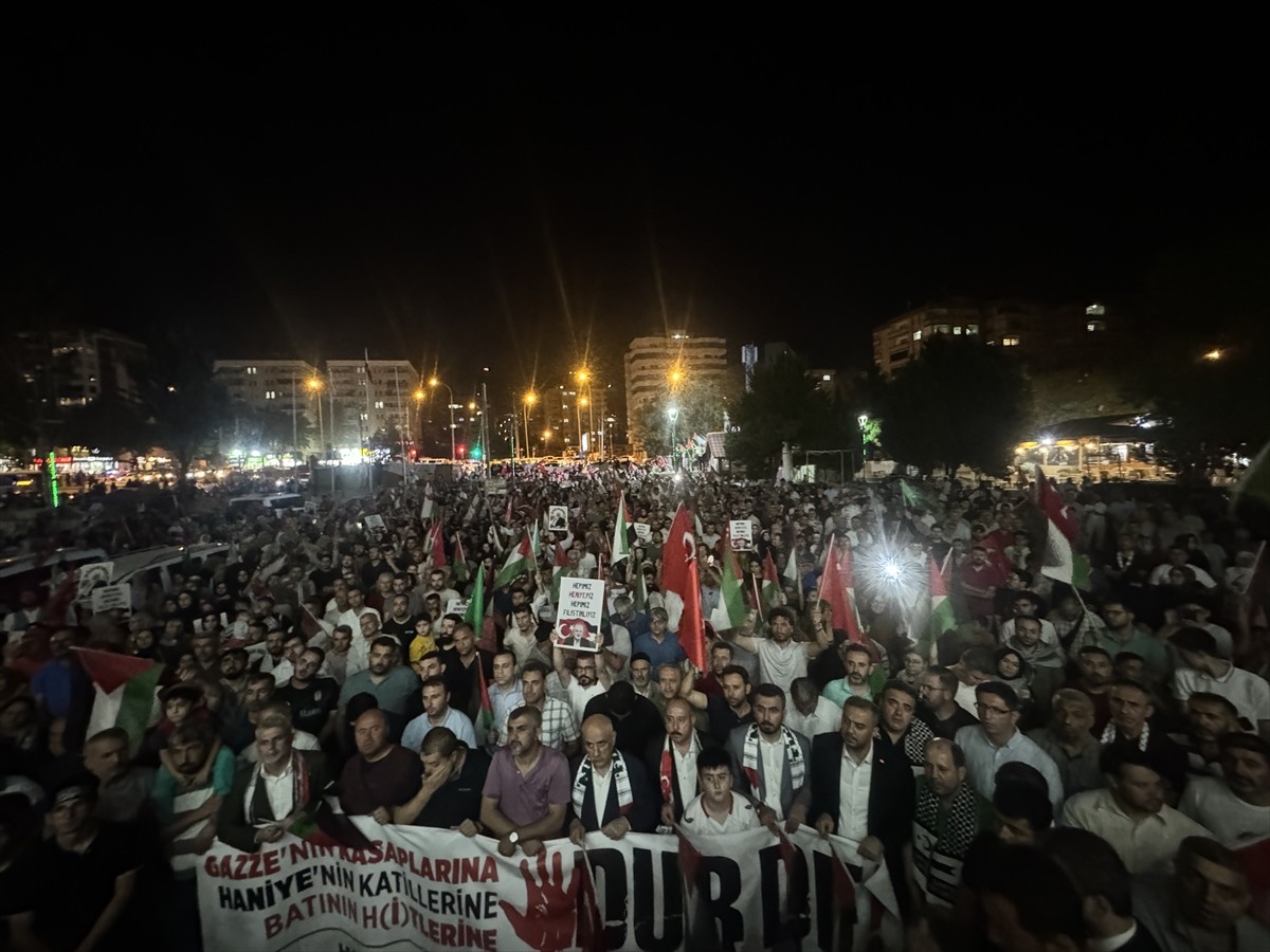 Kahramanmaraş’ta Hamas Siyasi Büro Başkanı İsmail Heniyye'nin İran'da suikasta uğraması ve...