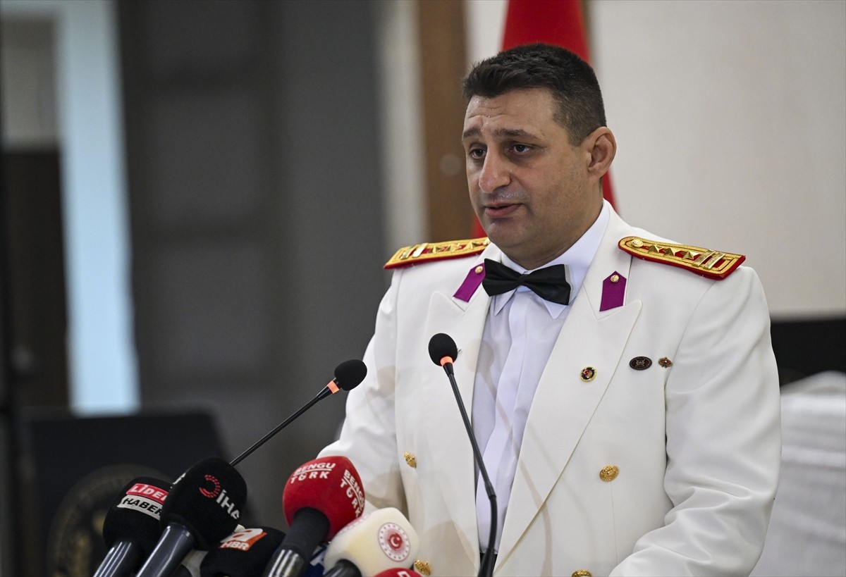 Kuzey Kıbrıs Türk Cumhuriyeti (KKTC) 1 Ağustos Toplumsal Direniş Bayramı başkent Ankara'da Gazi...