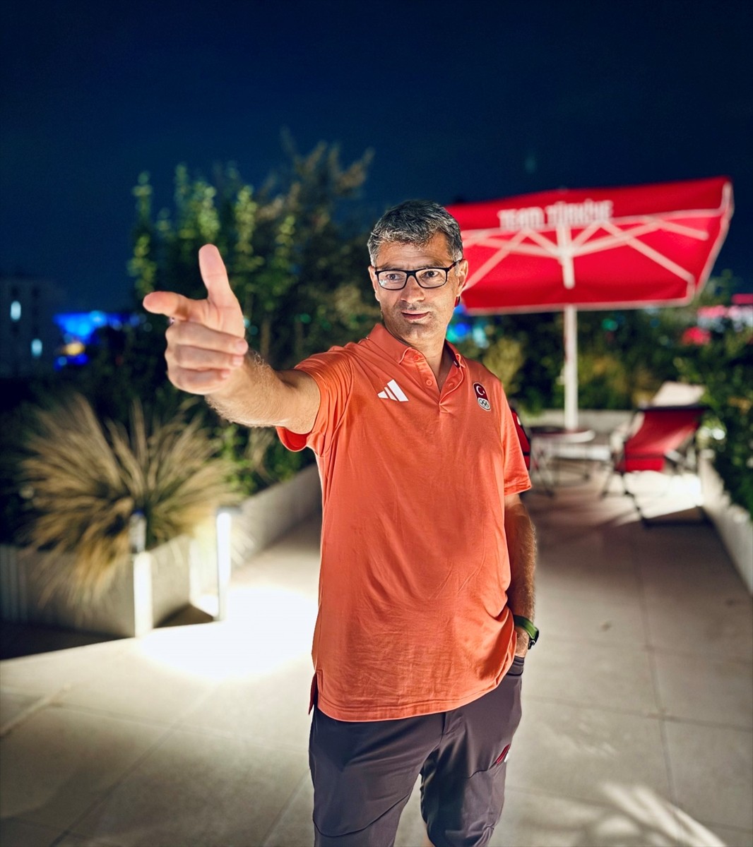 Paris 2024 Olimpiyat Oyunları'nda 10 metre havalı tabanca karışık takım mücadelesinde Şevval...