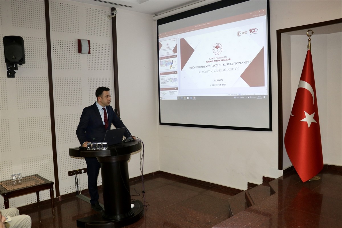 Trabzon'da, "Doğu Karadeniz Havzası Havza Su Kurulu Toplantısı" gerçekleştirildi. İl Tarım ve...