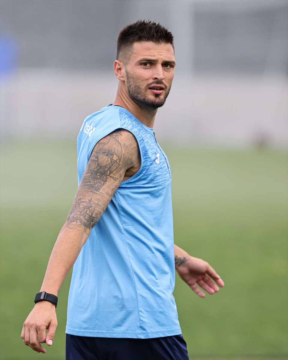 Trabzonspor, UEFA Avrupa Ligi 3. eleme turunda 8 Ağustos Perşembe günü sahasında Avusturya'nın...