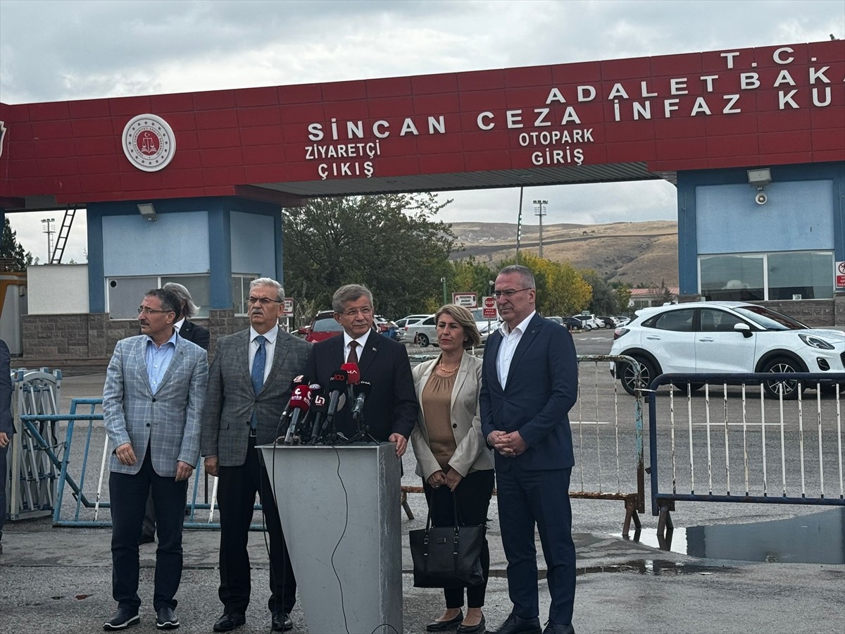 Ankara 32. Ağır Ceza Mahkemesince Sincan Ceza ve İnfaz Kurumları Kampüsü'ndeki duruşma salonunda...