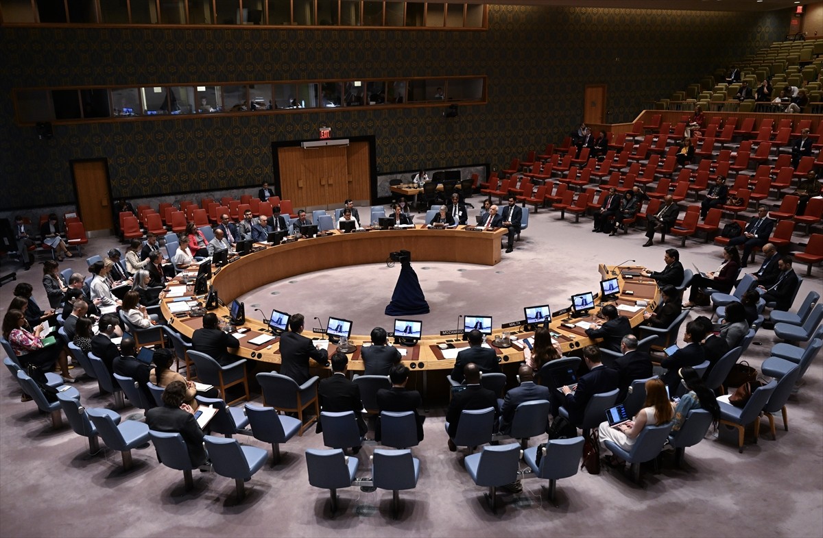 BM Güvenlik Konseyinde (BMGK), Filistin iki devletli çözüm, İsrail'in yasa dışı yerleşim yerleri...