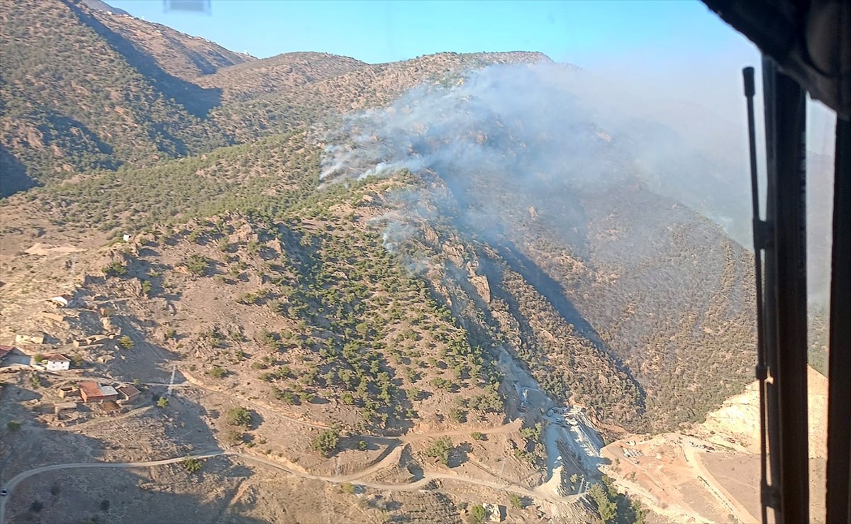 Manisa'nın Alaşehir ilçesinde, dün çıkan orman yangını kontrol altına alındı.
