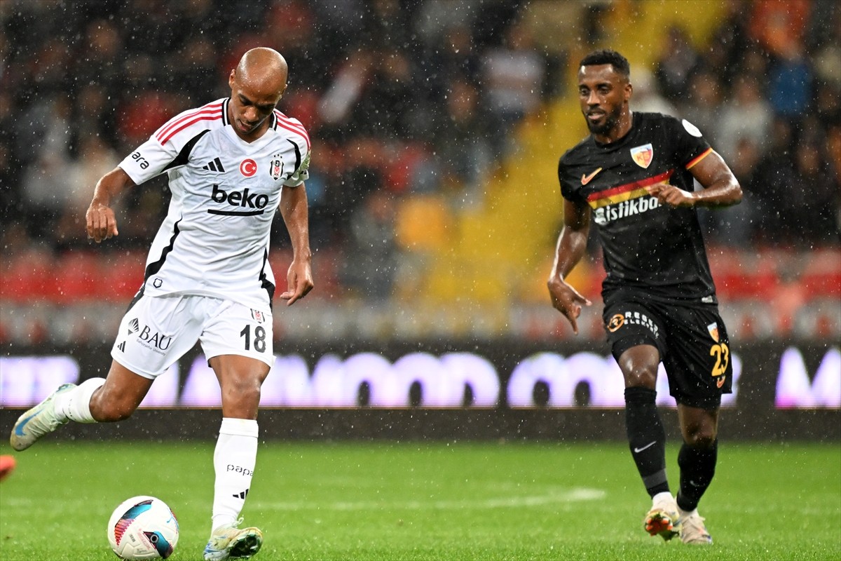 Trendyol Süper Lig'in 7. haftasında Bellona Kayserispor ile Beşiktaş RHG Enertürk Enerji...