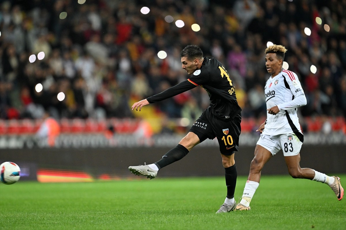 Trendyol Süper Lig'in 7. haftasında Bellona Kayserispor ile Beşiktaş RHG Enertürk Enerji...