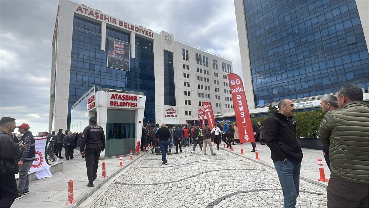 DİSK'e bağlı Türkiye Genel Hizmetler İşçileri Sendikası (Genel-İş) ile Ataşehir Belediyesi...
