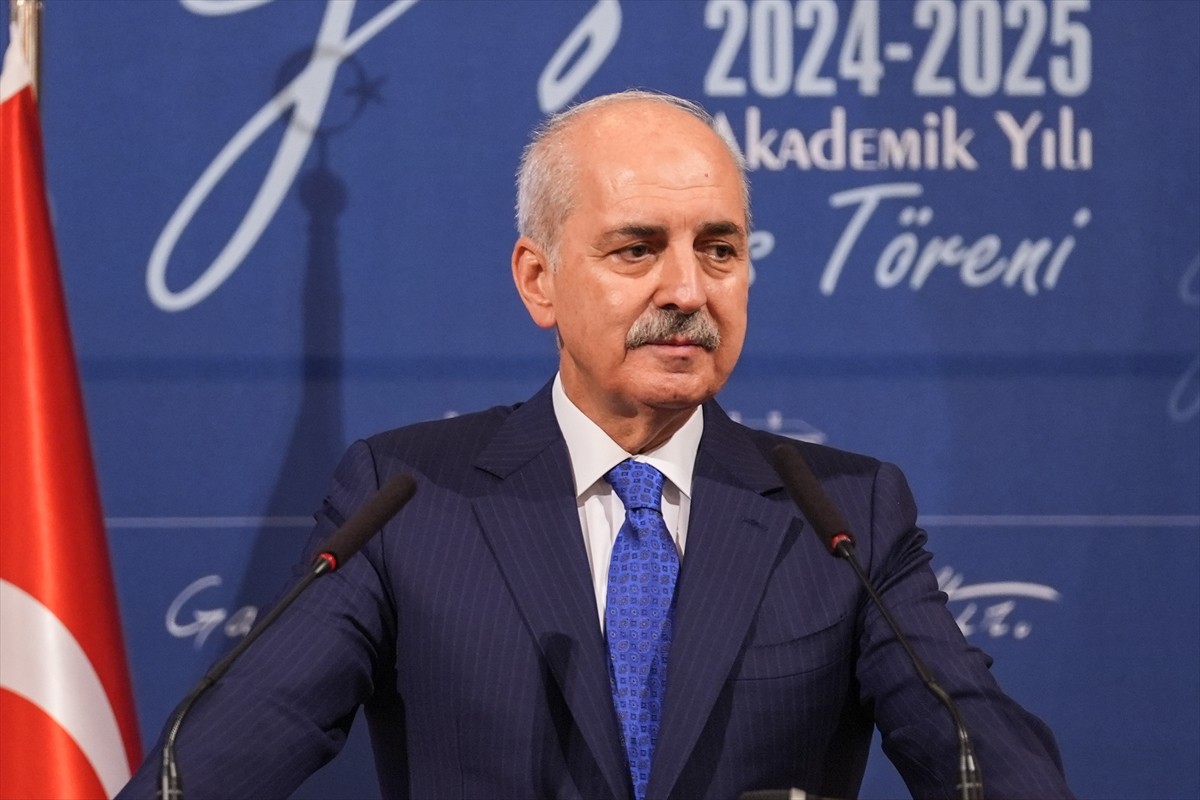 TBMM Başkanı Numan Kurtulmuş, Gazi Üniversitesi 2024-2025 Akademik Yılı açılışı dolayısıyla...