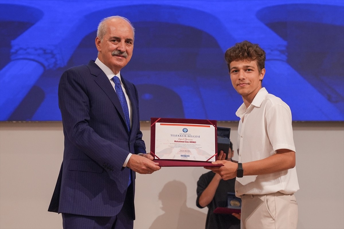 TBMM Başkanı Numan Kurtulmuş, Gazi Üniversitesi 2024-2025 Akademik Yılı açılışı dolayısıyla...