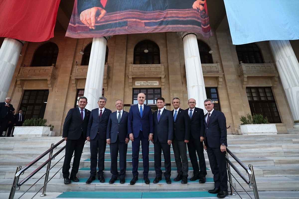 TBMM Başkanı Numan Kurtulmuş, Gazi Üniversitesi 2024-2025 Akademik Yılı açılışı dolayısıyla...