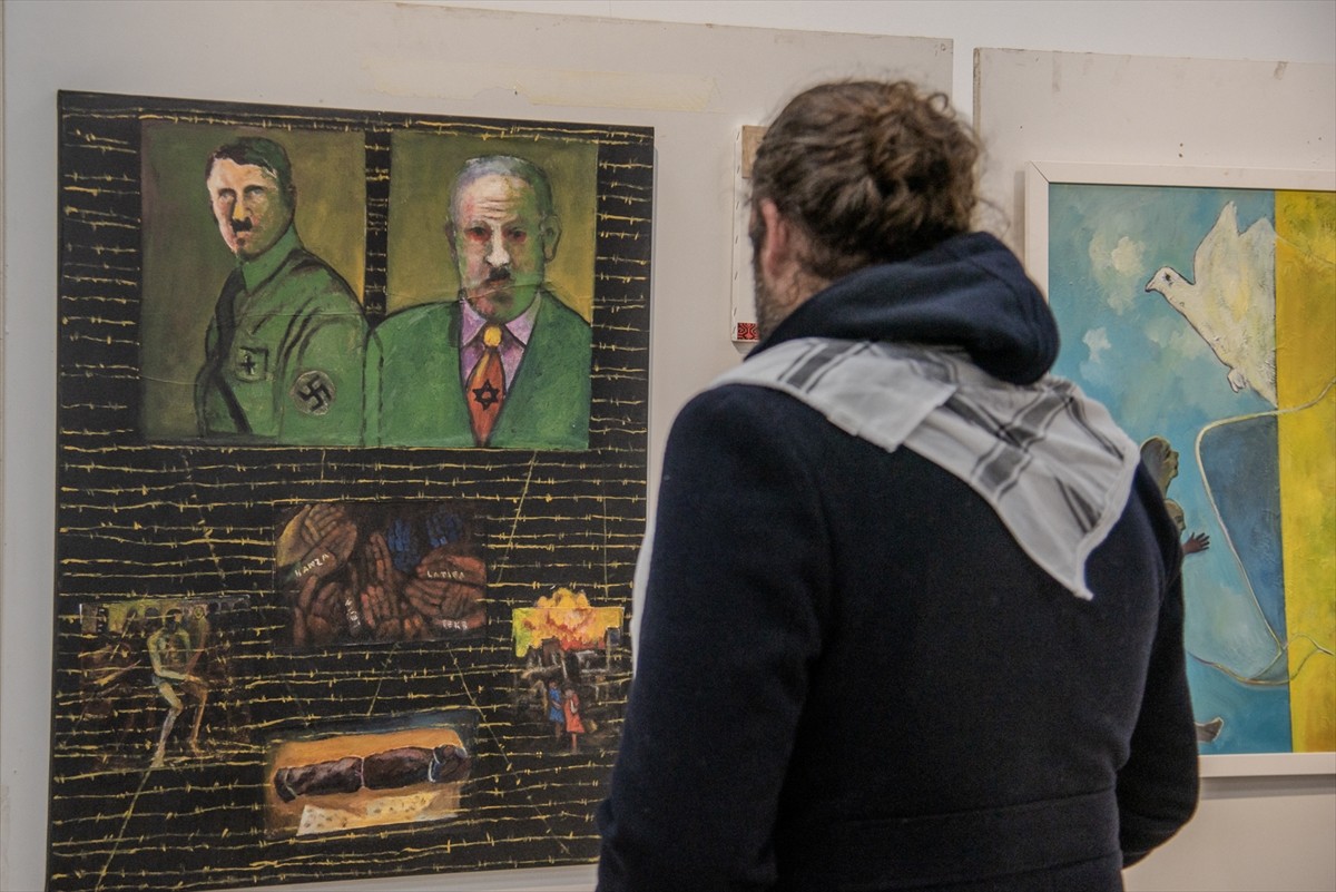 Karadağ'ın başkenti Podgoritsa'da, "Karadağlıların Gözünden Filistin" isimli resim sergisi açıldı....