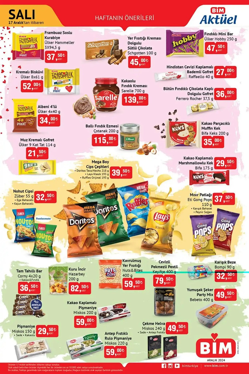 17 Aralık Salı Günü BİM Aktüel Ürünler Kataloğu Yayınlandı! Büyük İndirimler Sizi Bekliyor