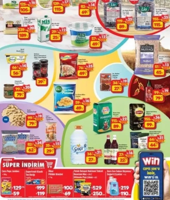 3 gün içinde o markete gitmeyen üzülecek! 1 KG çay 89 TL, 10 KG deterjan 279 TL'den sepete girecek