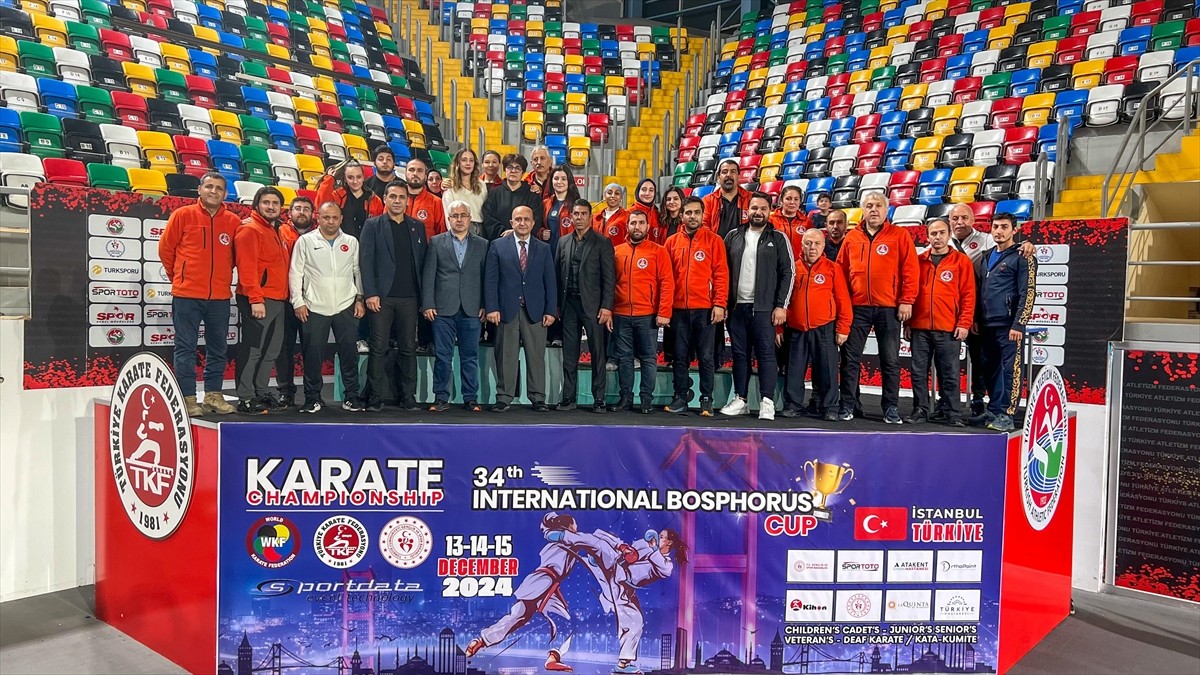 34. Uluslararası Boğaziçi Karate Turnuvası, İstanbul'da düzenlendi. İstanbul Ataköy Atletizm Spor...