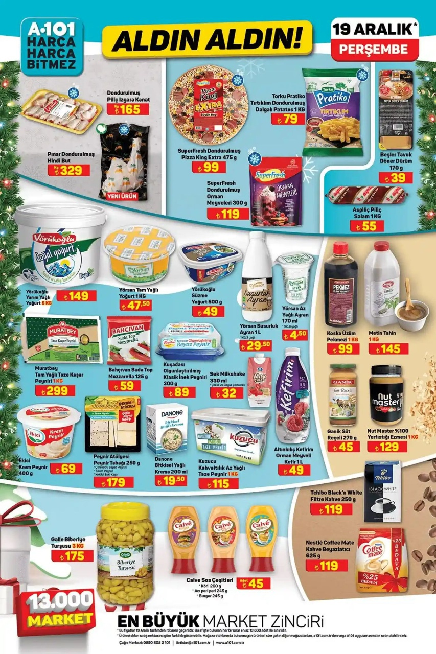 A101 19 Aralık 2024 Aktüel Ürünler Kataloğu Yayında! Fırsatlar Kaçmaz