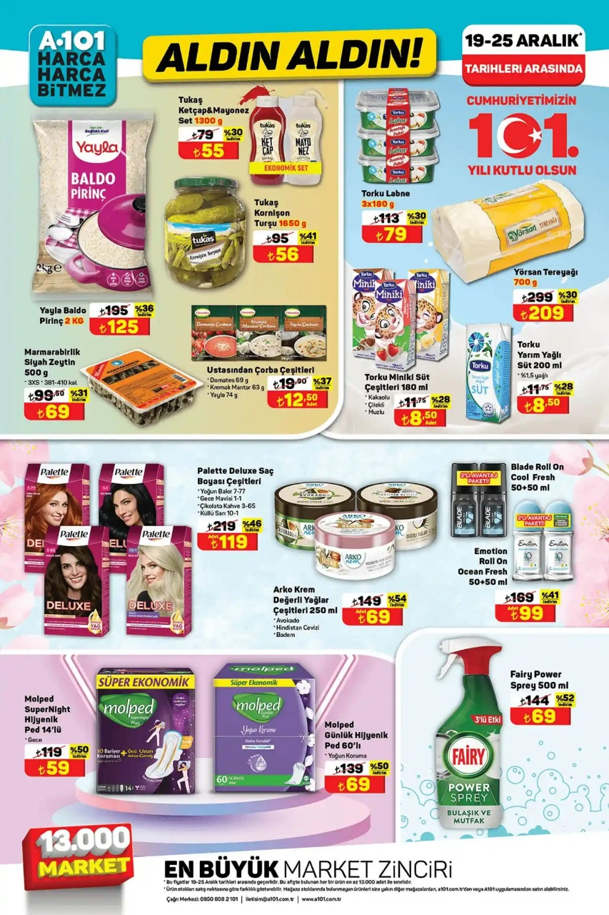 A101 19 Aralık 2024 Aktüel Ürünler Kataloğu Yayında! Fırsatlar Kaçmaz
