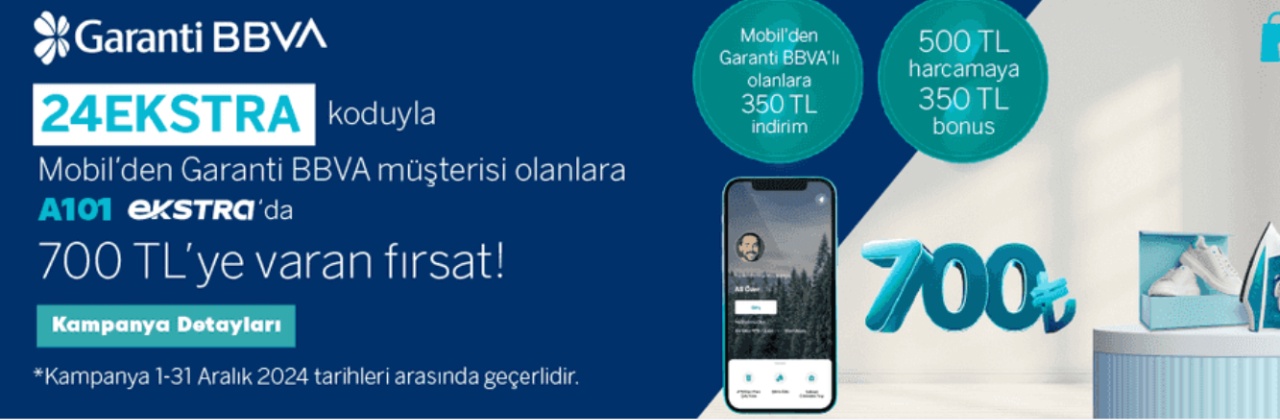 A101'de 700 TL'ye ek 500 TL ödeme! Yılbaşına kadar devam ediyor