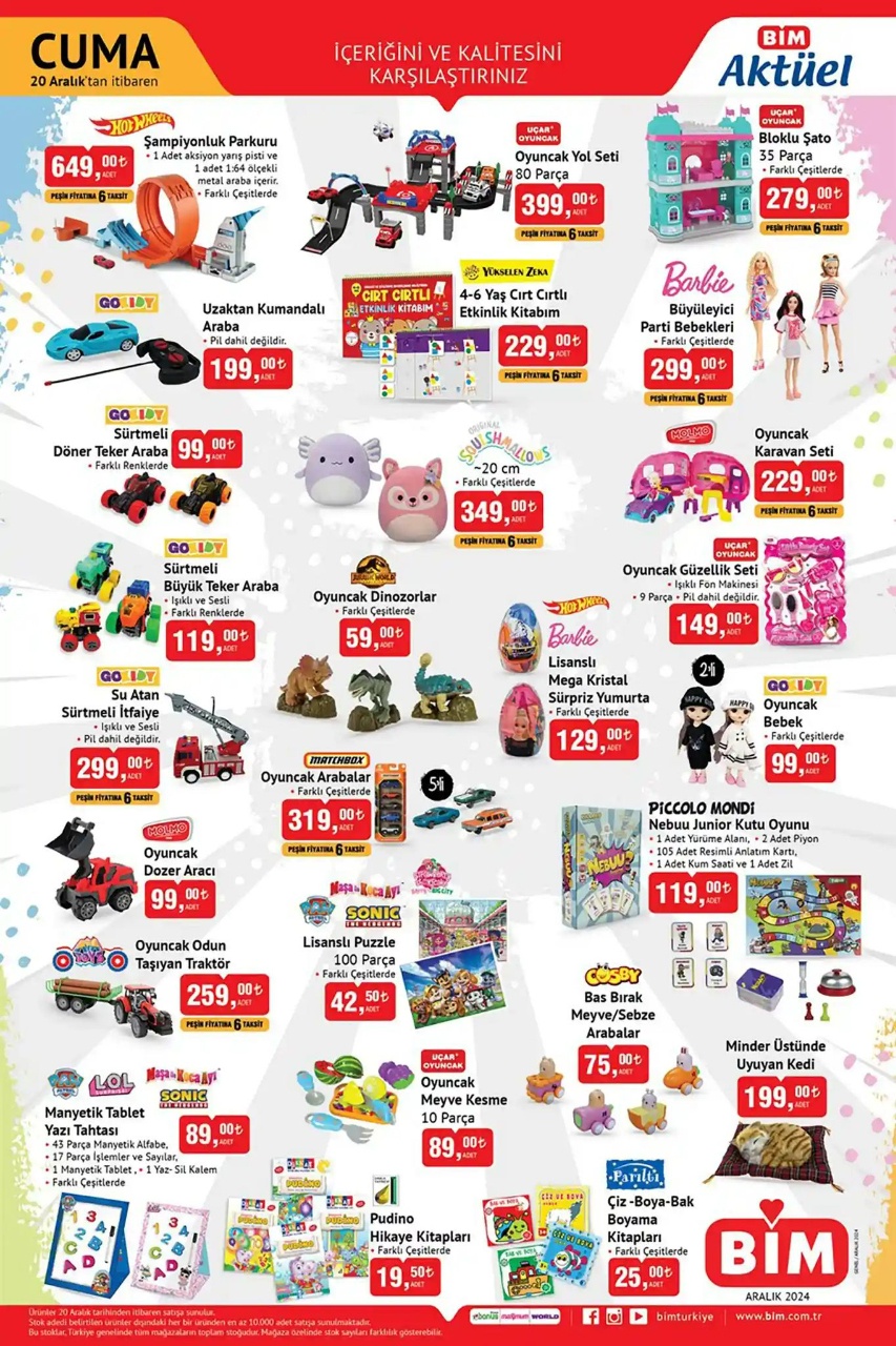 BİM 20 Aralık 2024 Aktüel Ürünler Kataloğu İle Fırsatlar Sizleri Bekliyor! İşte Katalog Detayları