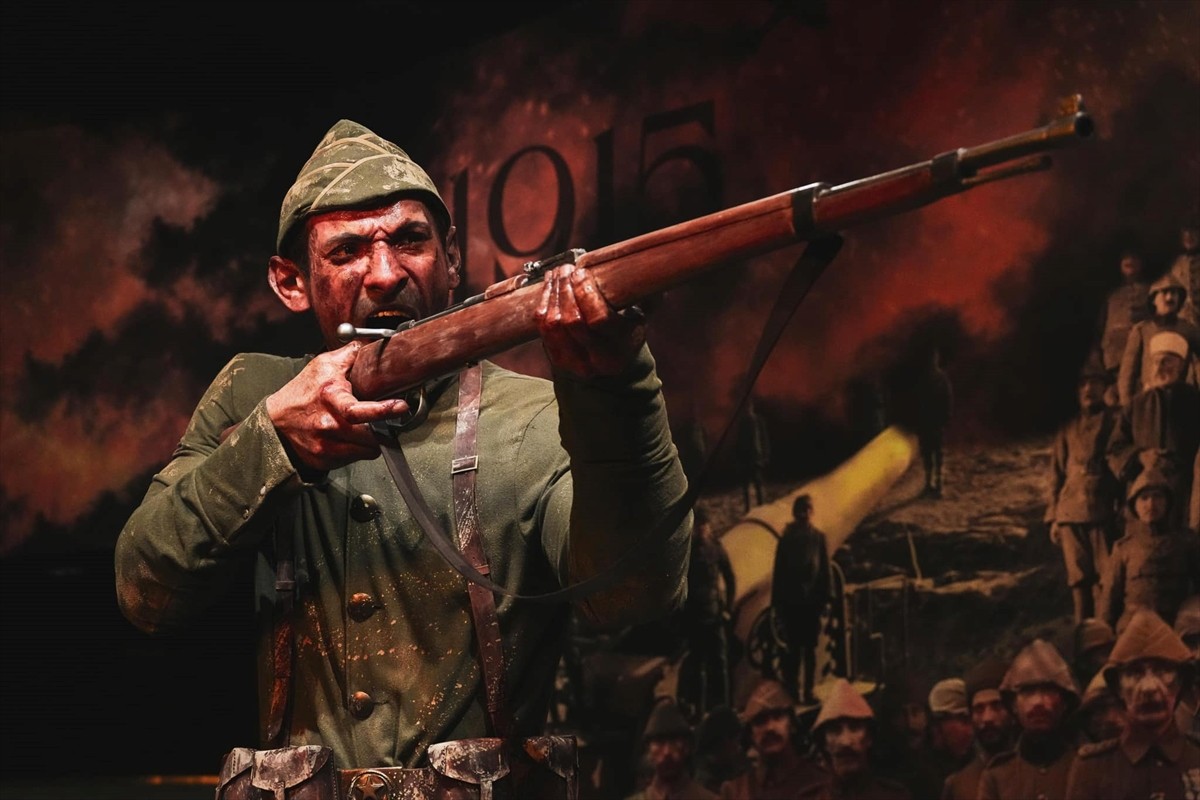 Çanakkale Savaşları'nın yaşandığı Tarihi Gelibolu Yarımadası'ndaki Çanakkale Destanı Tanıtım...