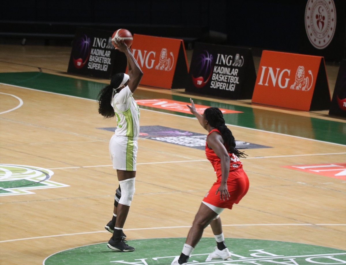 ING Kadınlar Basketbol Süper Ligi'nin 14. haftasında Danilos Pizza ile Melikgazi Kayseri Basketbol...