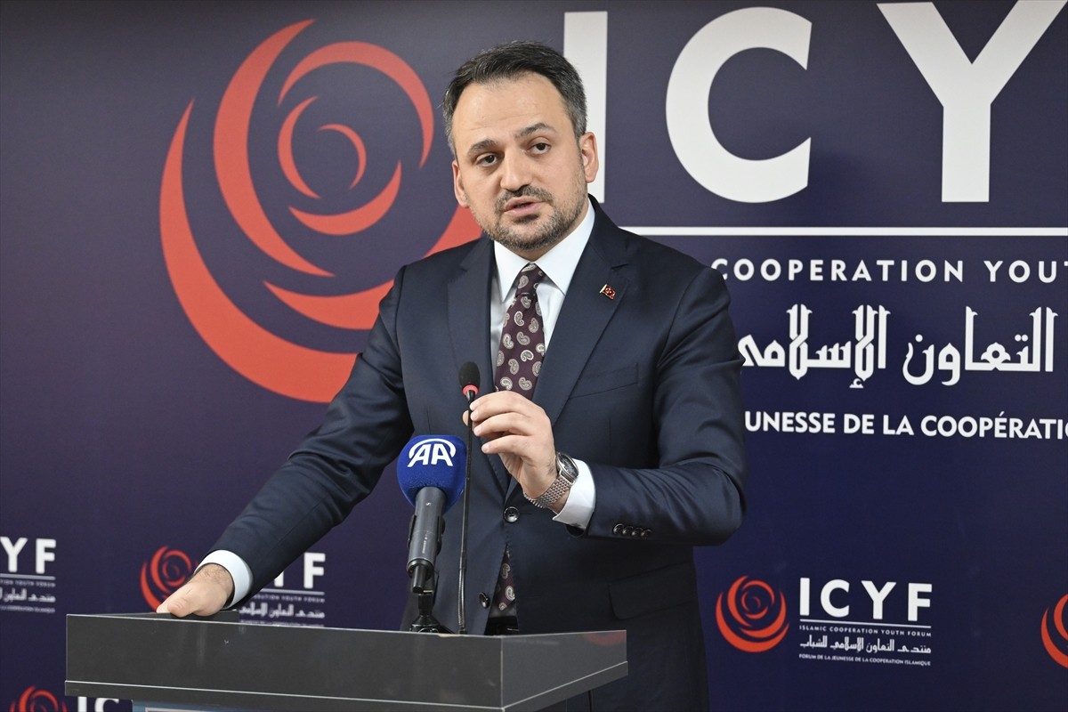 İslam İşbirliği Gençlik Forumu'nun (ICYF) kuruluşunun 20. yıl dönümü münasebetiyle İstanbul'da...