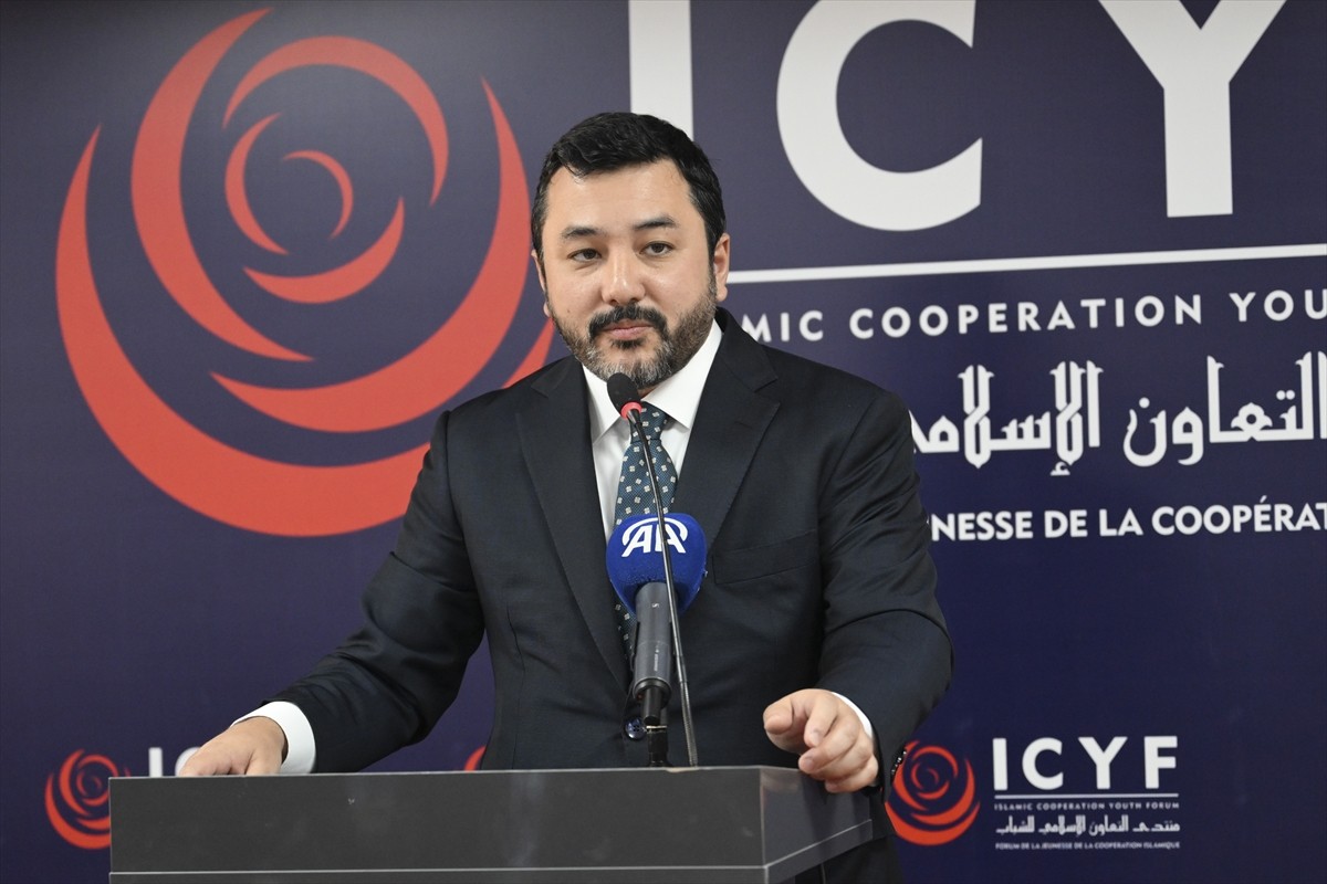 İslam İşbirliği Gençlik Forumu'nun (ICYF) kuruluşunun 20. yıl dönümü münasebetiyle İstanbul'da...