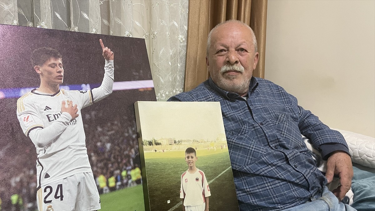 İspanya Ligi (LaLiga) ekiplerinden Real Madrid'de forma giyen milli futbolcu Arda Güler'in dedesi...