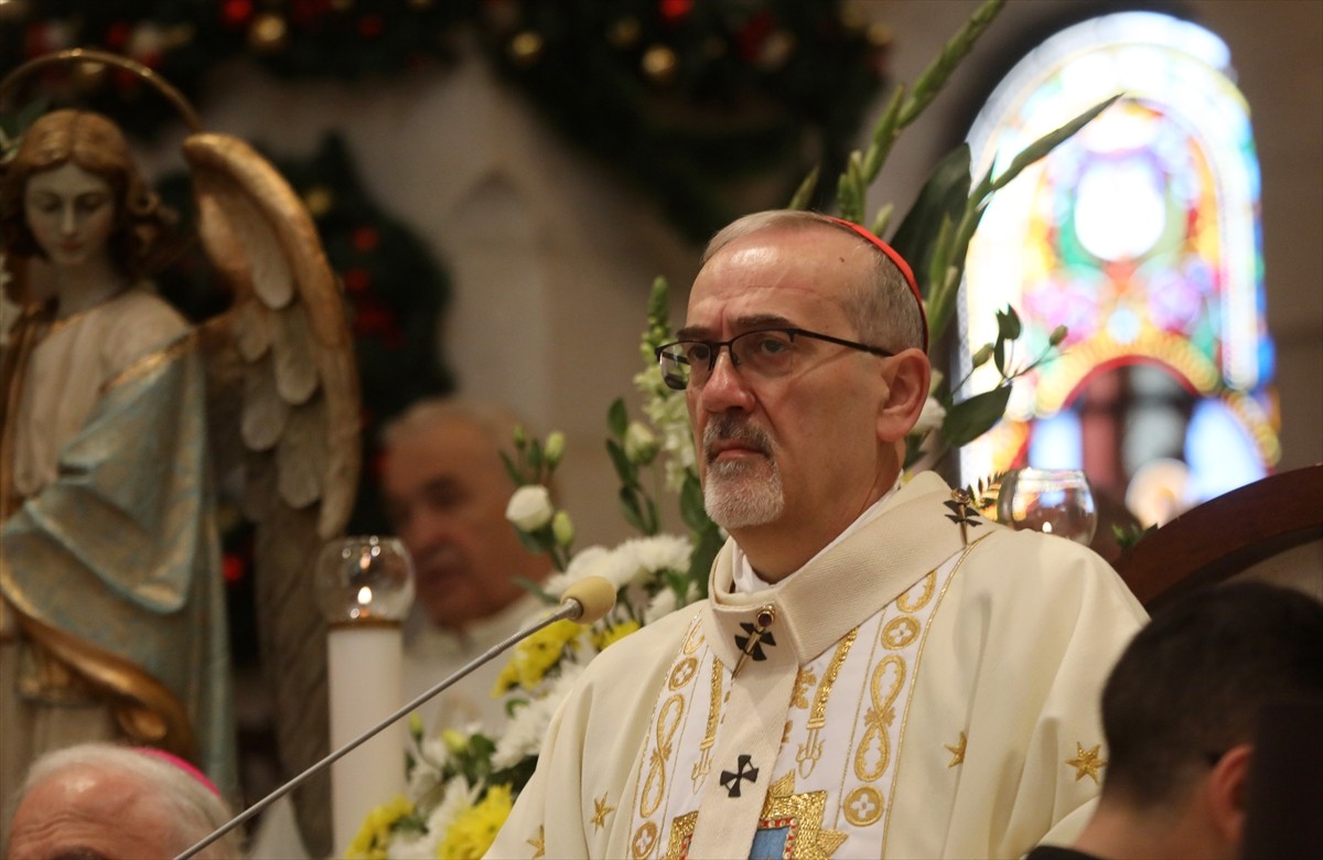 Kudüs Latin Patriği Kardinal Pierbattista Pizzaballa (fotoğrafta), işgal altındaki Batı Şeria'nın...