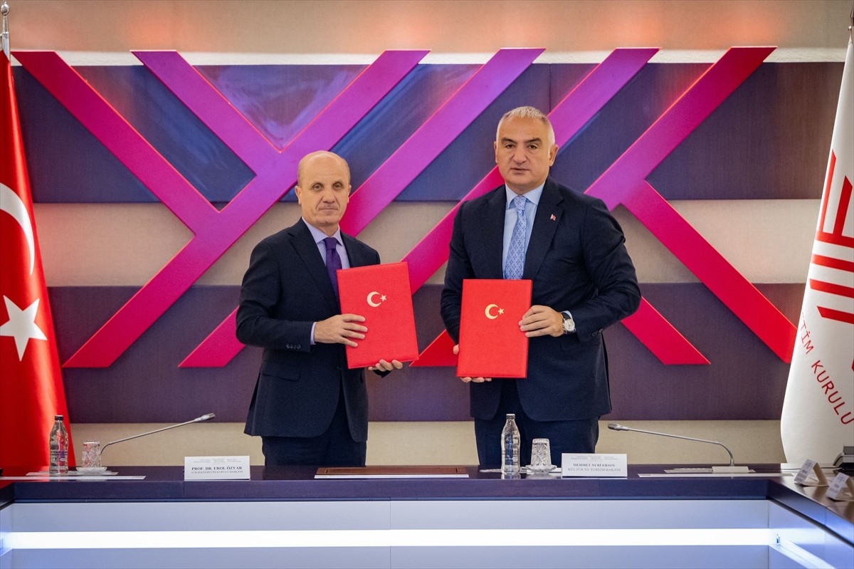 Kültür ve Turizm Bakanlığı ile Yükseköğretim Kurulu (YÖK) arasında, turizm sektöründe nitelikli...