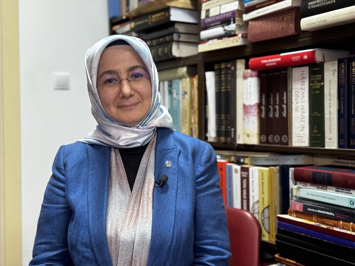 Marmara Üniversitesi Öğretim Üyesi Doç. Dr. Güler Doğan Averbek, AA muhabirine açıklamalarda...