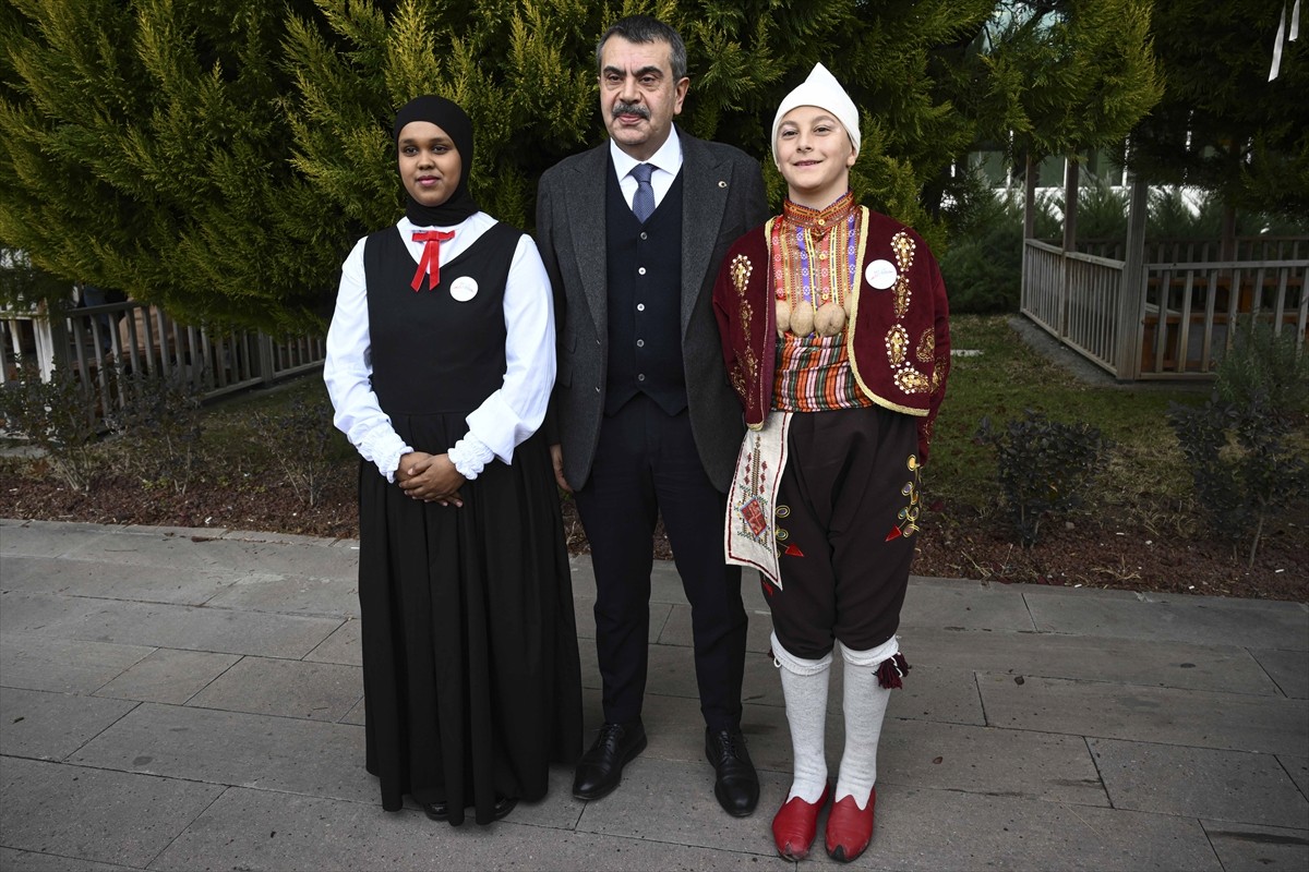 Milli Eğitim Bakanı Yusuf Tekin, Hacı Bayram Veli Üniversitesi Itri Kongre ve Kültür Merkezi'nde...