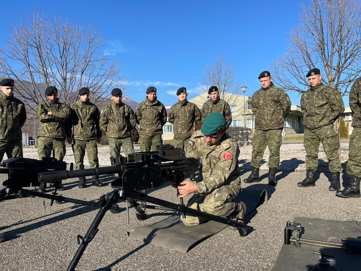 Milli Savunma Bakanlığı (MSB), Kosova Güvenlik Kuvvetleri Komutanlığında görevli personele, "MK-19...